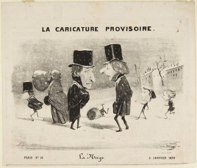 A neve de Honoré Daumier