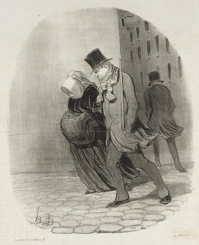 Os bons burgueses (série de gravuras) de Honoré Daumier