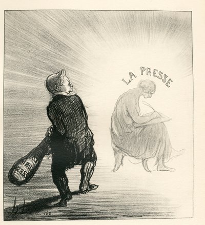 Le Charivari, Satirical in B & W de Honoré Daumier
