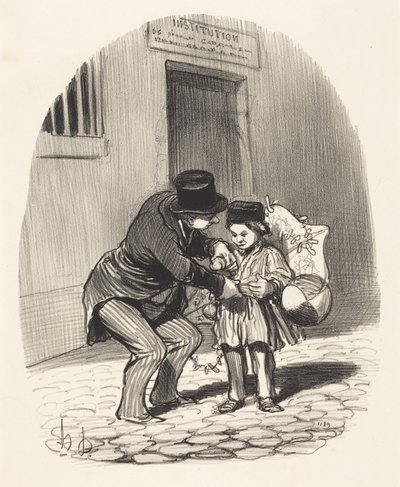 O dia de saída de Honoré Daumier