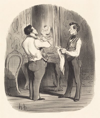 O dia em que se trata de fazer uma conquista de Honoré Daumier