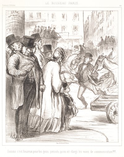 A nova parisiense de Honoré Daumier