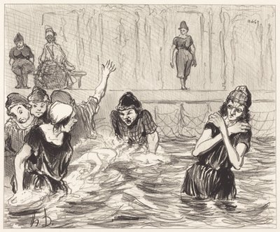 As lavadeiras de Honoré Daumier