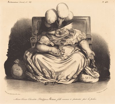 Marie-Louise-Charlotte-Philippinepairie de Honoré Daumier