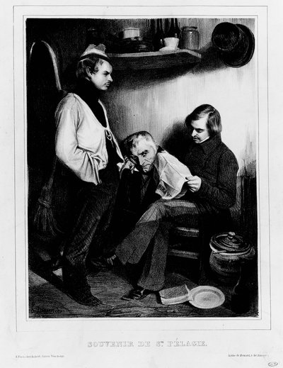 Memórias de Sainte-Pelagie de Honoré Daumier