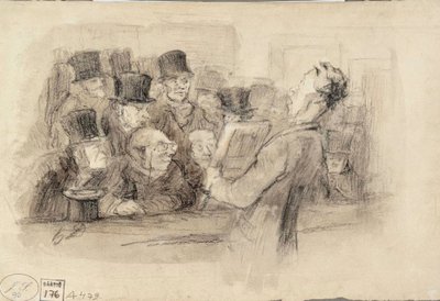 Leilão de pinturas de Honoré Daumier