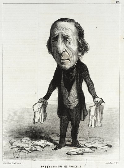Passy (Ministro das Finanças) de Honoré Daumier