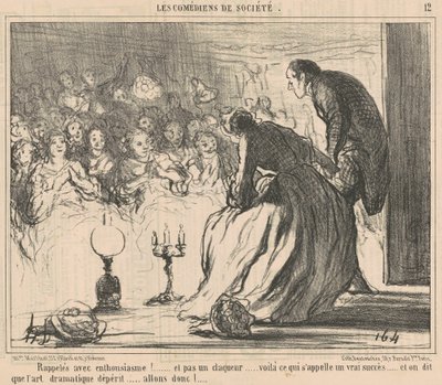 Rappelès com entusiasmo! ... de Honoré Daumier