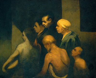 Os mendigos de Honoré Daumier