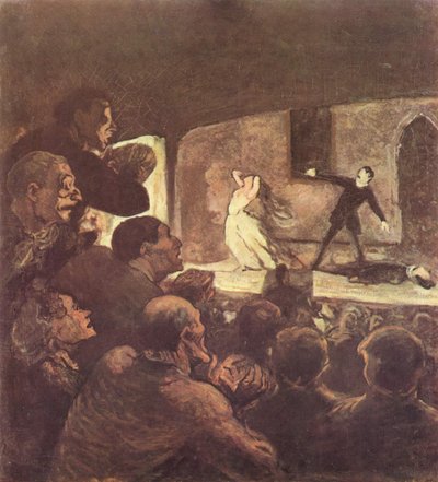 O melodrama de Honoré Daumier