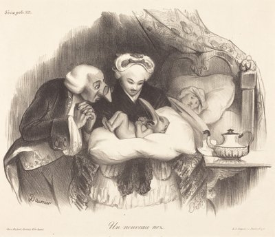 Um nariz novo de Honoré Daumier