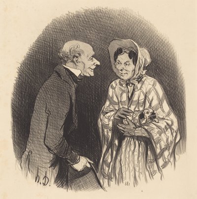 Connaissance Une Nouvelle de Honoré Daumier
