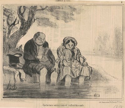 Uma leitura interessante e revigorante de Honoré Daumier