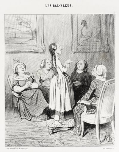 «...ainda que me amaldiçoassem...» de Honoré Daumier