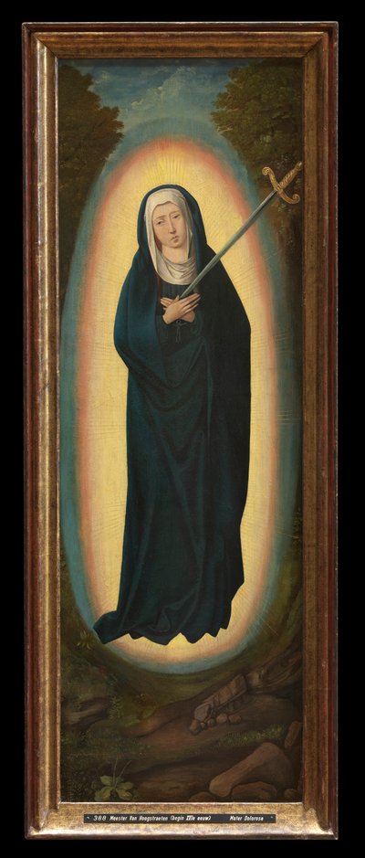 Our Lady of the Seven Dolours (óleo sobre painel) de Hoogstraeten Master