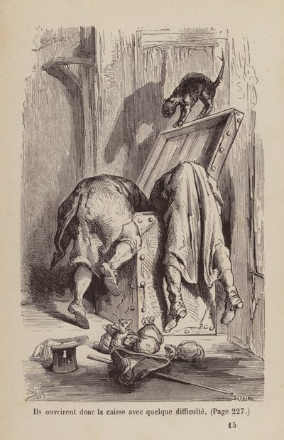 Ilustração para Un Bon Petit Diable (gravura) de Horace (after) Castelli