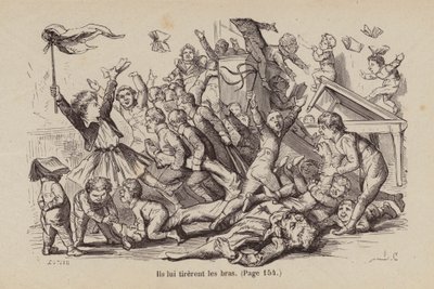 Ilustração para Un Bon Petit Diable (gravura) de Horace (after) Castelli