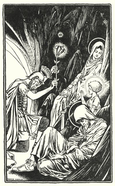Crianças de Belém (litografia) de Horace J. Knowles