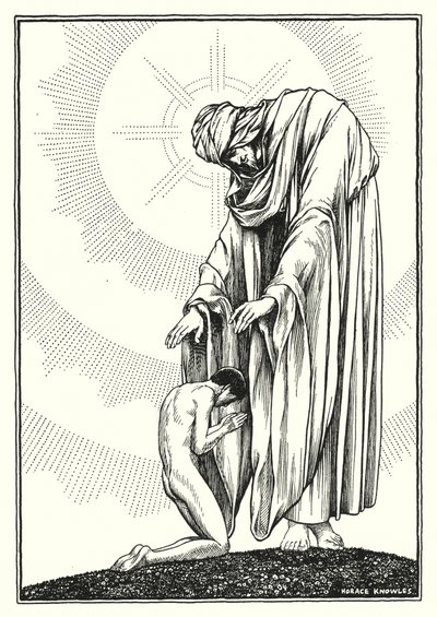 Ilustração para O Sermão da Montanha (gravura) de Horace J. Knowles