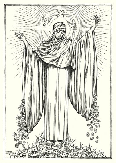 Ilustração para O Sermão da Montanha (gravura) de Horace J. Knowles