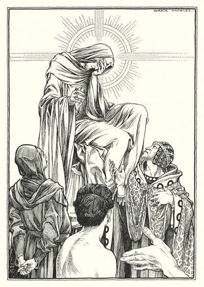 Ilustração para O Sermão da Montanha (gravura) de Horace J. Knowles