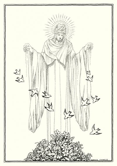 Ilustração para O Sermão da Montanha (gravura) de Horace J. Knowles