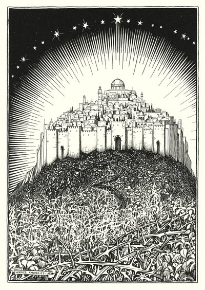 Ilustração para O Sermão da Montanha (gravura) de Horace J. Knowles