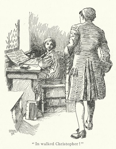 Em andou Johann Christoph Bach (litografia) de Horace J. Knowles
