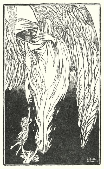 Nosso Senhor e São Pedro (litografia) de Horace J. Knowles