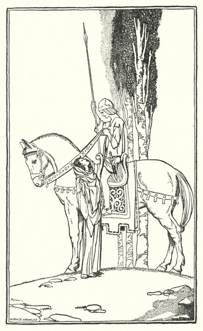 Lenço de Santa Verónica (litografia) de Horace J. Knowles