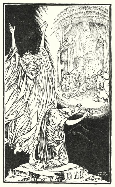 A visão do imperador (litografia) de Horace J. Knowles