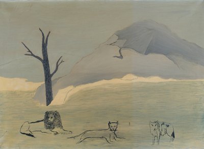 Montanha Sagrada IV de Horace Pippin