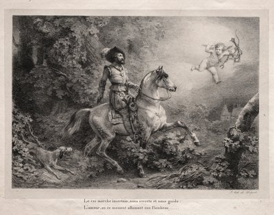 Henrique IV, rei da França de Emile Jean Horace Vernet