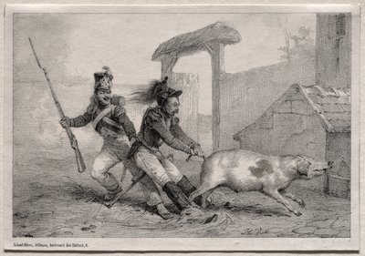 Marotos, esperem rápido. de Emile Jean Horace Vernet