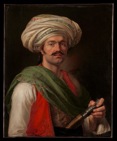 Retrato de um «mameluco» de Horace Vernet