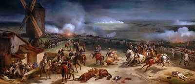 A Batalha de Valmy, 20 de setembro de 1792 de Emile Jean Horace Vernet