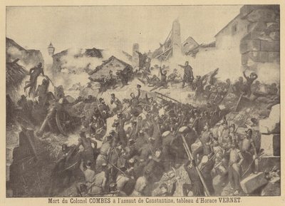 A captura de Constantino, 1837 de Emile Jean Horace Vernet