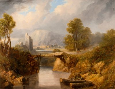 Inverlochy (óleo sobre tela) de Horatio McCulloch
