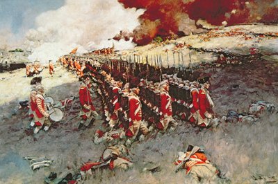 Batalha de Bunker Hill de Howard (after) Pyle
