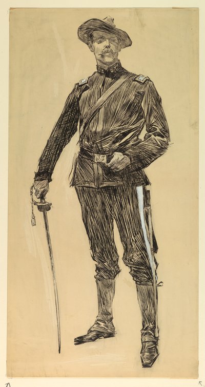 Oficial Americano (Guerra Hispano-Americana) de Howard Chandler Christy