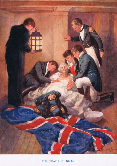 Morte de Nelson, ilustração de 