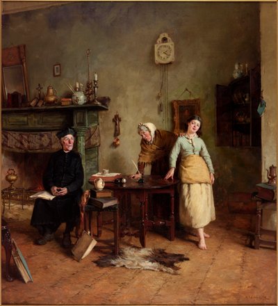 A filha rebelde, 1878 de Howard Helmick