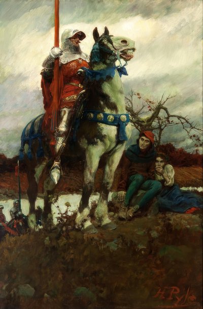 A chegada de Lancaster de Howard Pyle