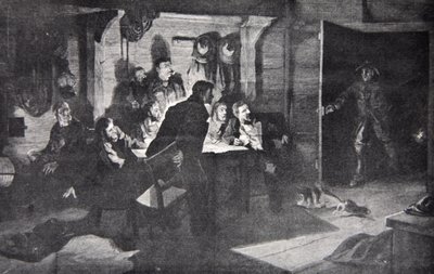 &39;Wreck in the Offing!&39;, Uma ilustração da Harper&39;s Weekly, 1878 de Howard Pyle