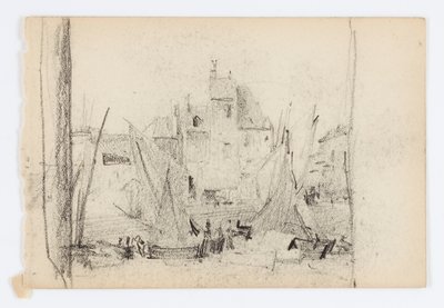 Sem título (Barcos de pesca) de Howard Russell Butler