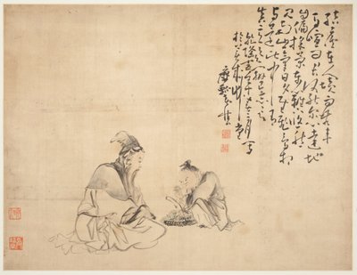 Paisagens e figuras: Figuras de Huang Shen