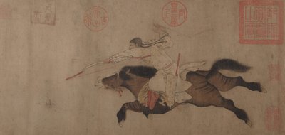 Caça ao Veado. de Huang Zongdao