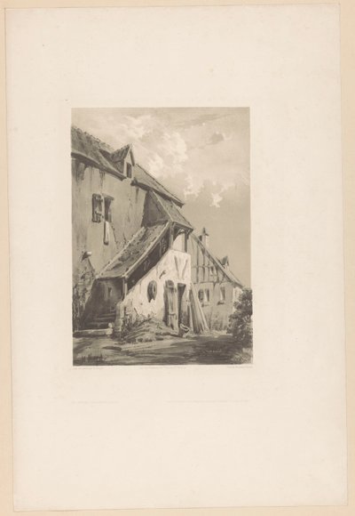 Fachada de uma antiga quinta de Hubert Clerget