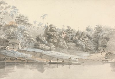 Aldeia em Colna (Índia) de Hubert Cornish