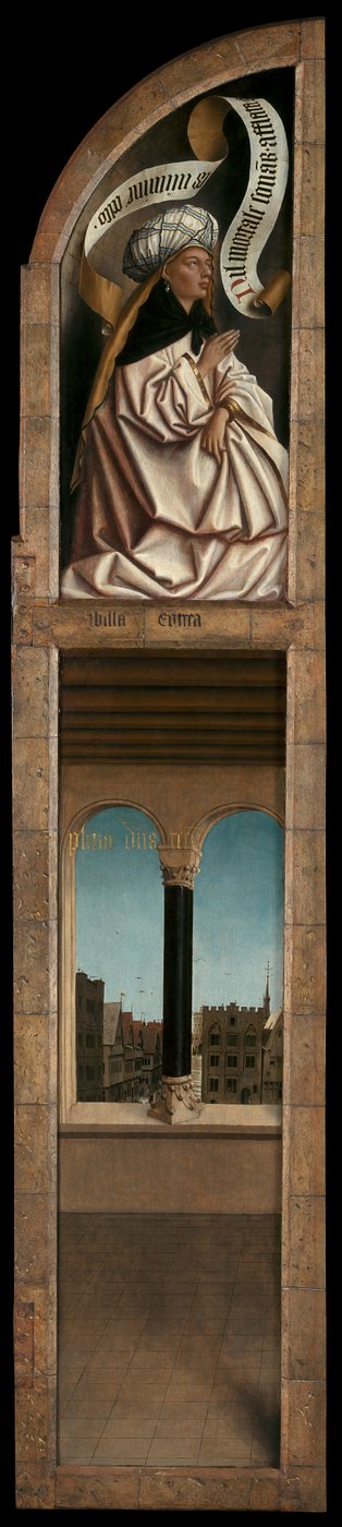 Sibila eritreia, do exterior da ala esquerda do Altar de Gand de Hubert & Jan van (1390 1441) Eyck